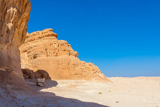 istock Blue Sky and Mountains in the Sinai desert 497412544