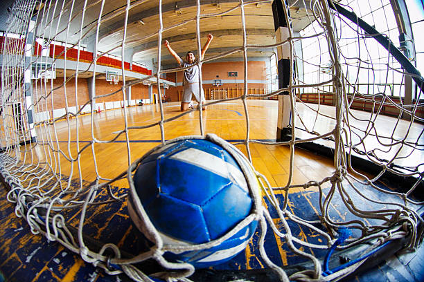 スコアます。 - futsal indoors soccer ball soccer ストックフォトと画像