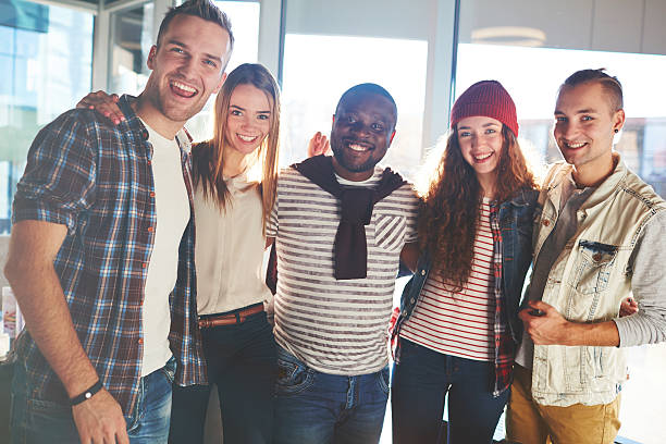 istock Cheerful teenagers 497412810