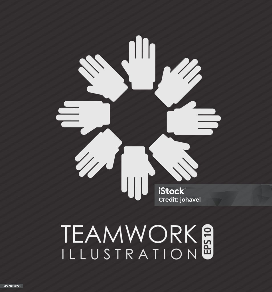 Teamwork Design Photo Teamwork Design Stock Illustration - Download Image Now - Adult, Adults ...