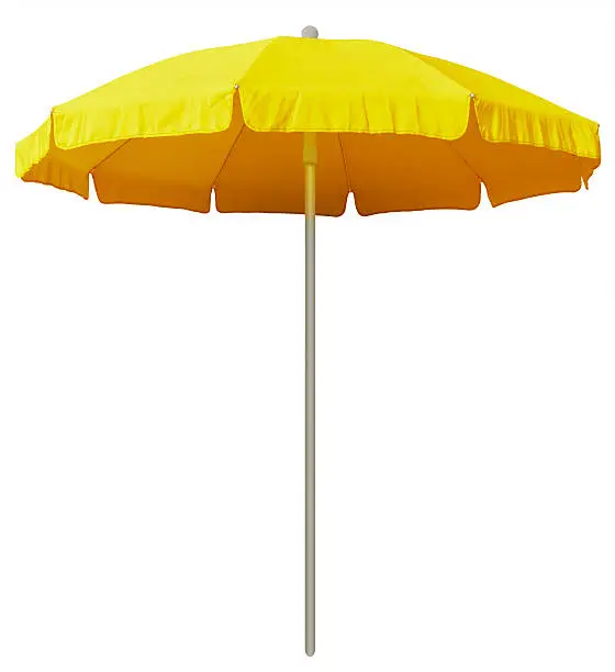Photo of Beach umbrella - yellow