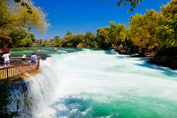 водопад manavgat в турции - waterfall antalya turkey forest стоковые фото и изображения