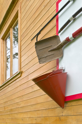 Best Firefighting Tools Fire Fighting Tools Stock Photo - Download Image Now - Bucket, Danger ...
