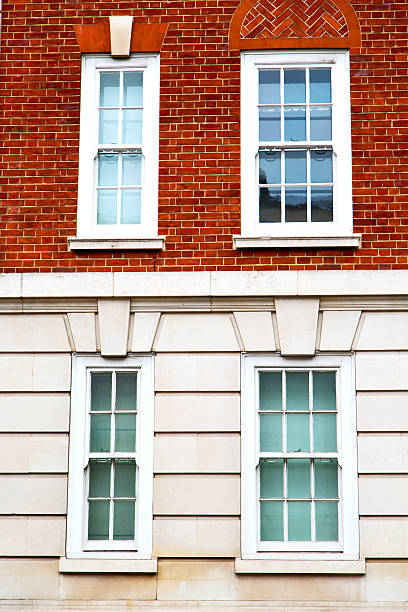 istock old windon in  brick and glass the wall 497415770