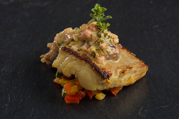 istock delicious seafood appetizers - catering dish. 497416075