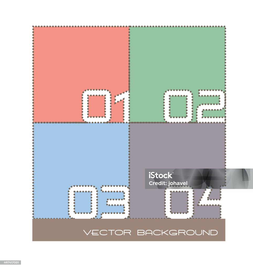 Sample Number Design Design Template Numbered Stock Illustration - Download Image Now ...