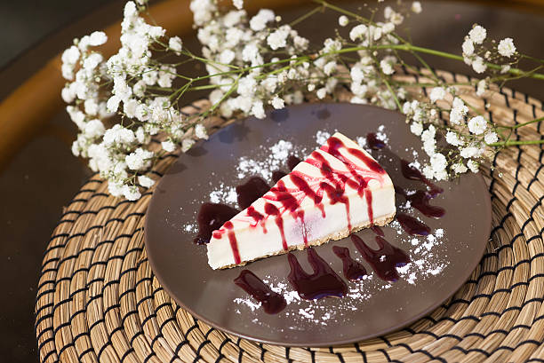 istock Cheese cake, cheesecake on the plate. Tasty, delicious 497419992