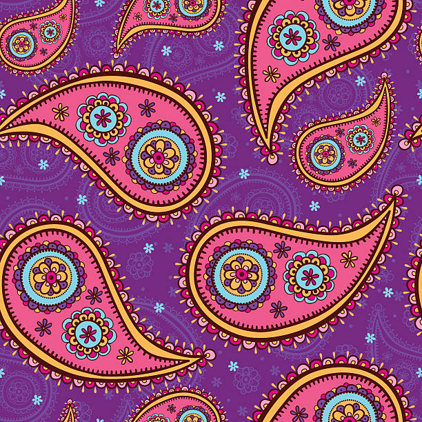 ilustrações, clipart, desenhos animados e ícones de textura sem costura de paisley. - cashmere winter fashion fashion industry