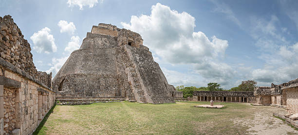 istock Great Sorcerer's Pyramid in Uxmal 497430501