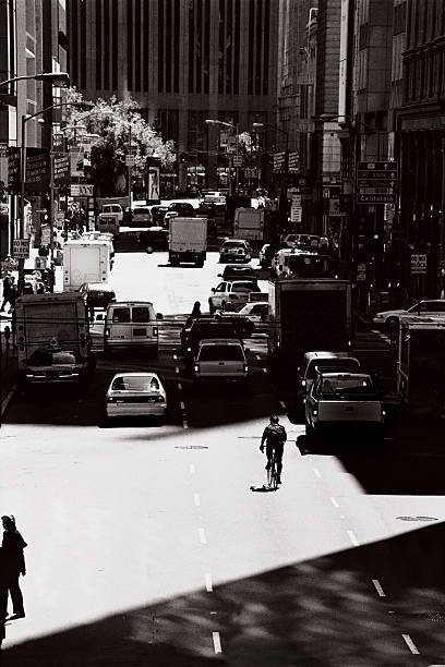 istock Bike Courier in San Francisco 497434925