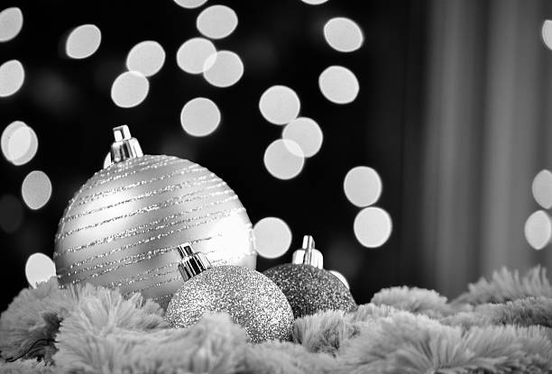 istock Closeup of Christmas balls 497437992