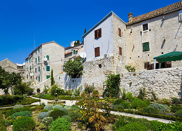 istock Park at Sibenik in Croatia 497439330