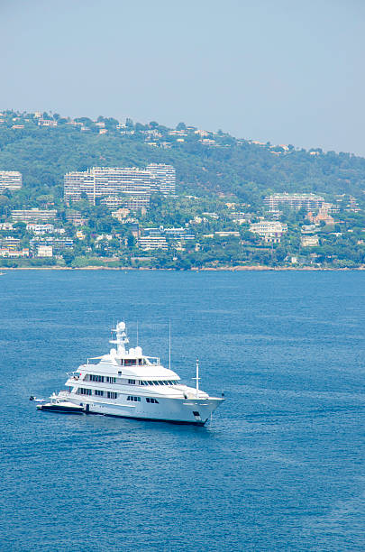 Motor Yacht at the Cote d'Azur in France