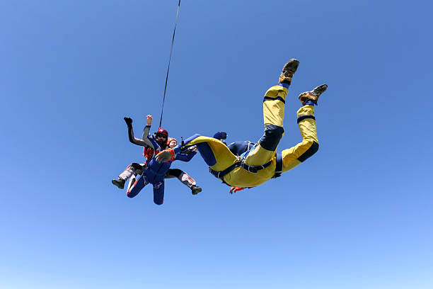 istock Skydiving photo. Tandem. 497441494