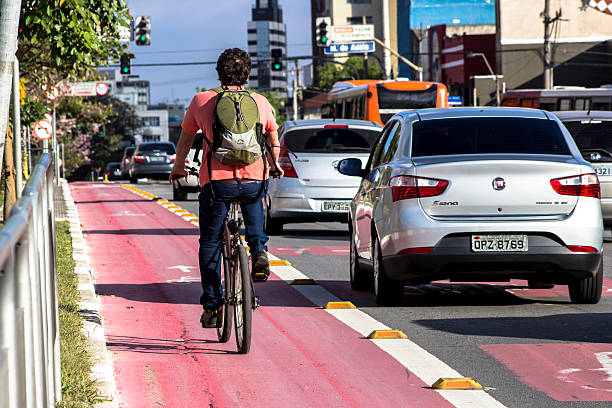 自転車コース - bicycle sign symbol bicycle lane ストックフォトと画像