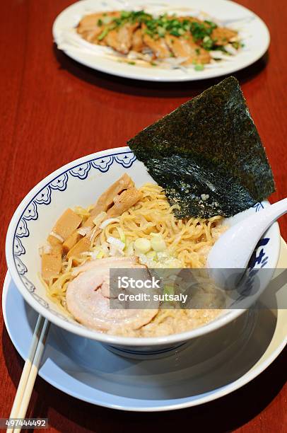 Foto de Macarrão Ramen Japonês e mais fotos de stock de 2015 - 2015, Almoço, Amarelo