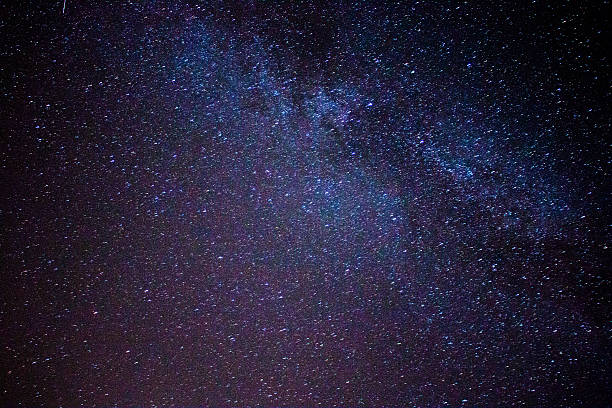istock Perseid Meteor Shower stars - milky way 497447120