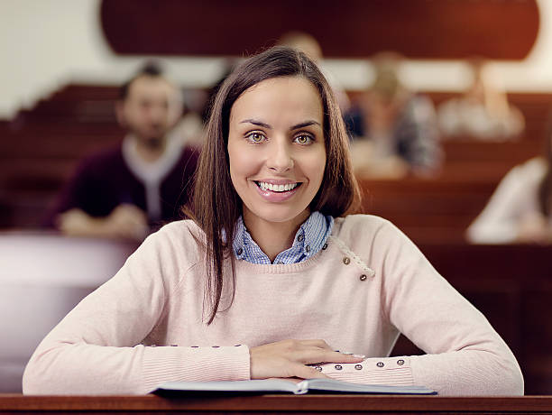 istock Portrait of a young female student 497447150