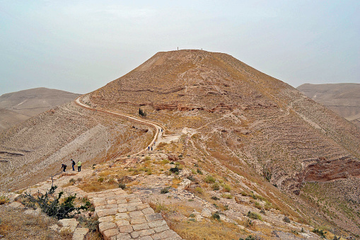 Place of execution of John the Baptist in Machaerus (Mukawir) - Jordan.