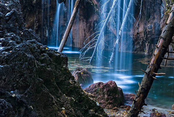 Hanging Lake Scenic Waterfall Landscape