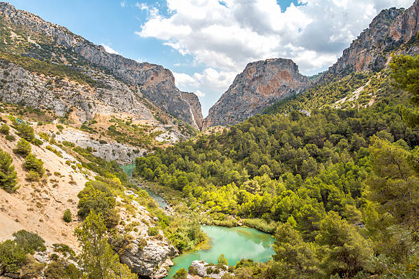 Valley in Caminito del Rey