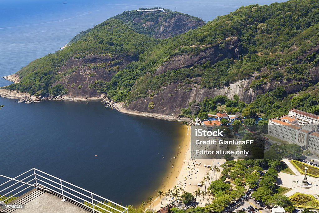 Vista do Rio de Janeiro, de Pão-de-açúcar-do-Brasil - Royalty-free América do Sul Foto de stock