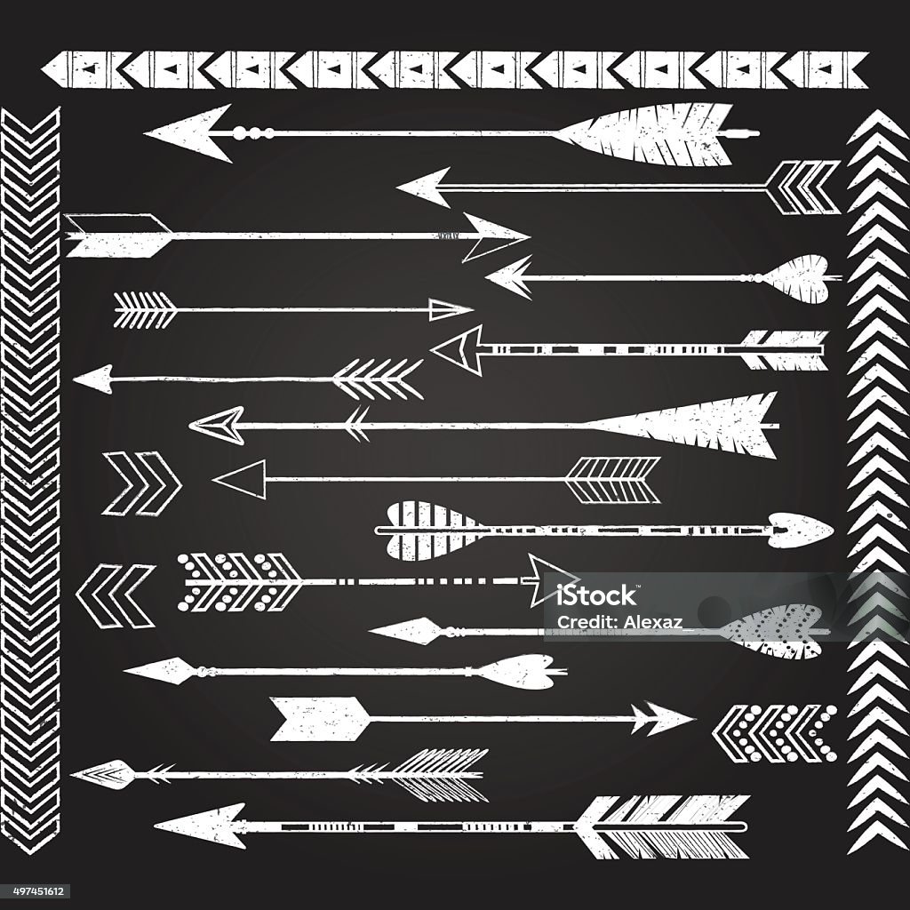 Arrow Clip Art Set The vector for Arrow Clip Art Set 2015 stock vector