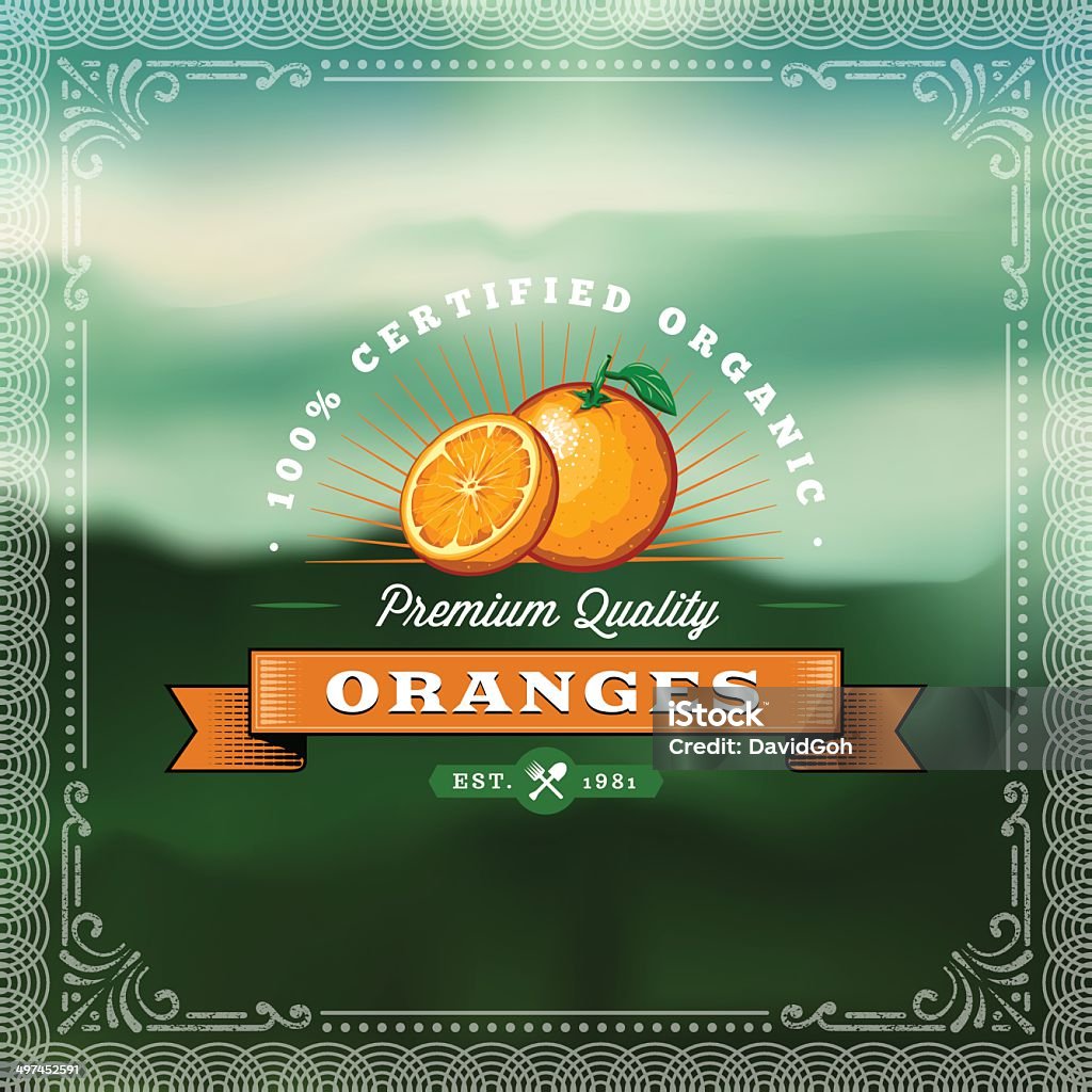 Oranges For Label Fb Labels Oranges Stock Illustration - Download Image Now - Label ...