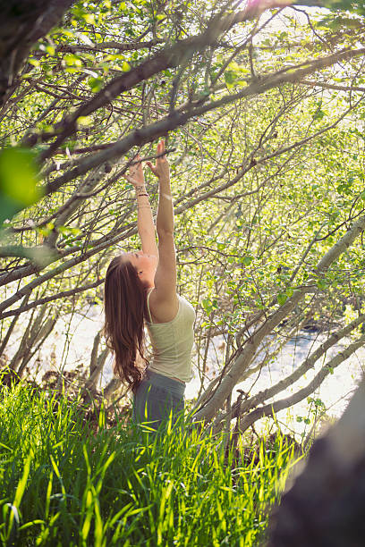 istock Morning yoga in nature 497454097