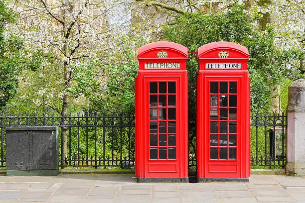 Photo of London Red Telephone Boxes