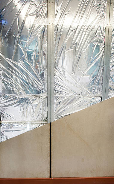 show layers of wall consrtuction insulation froy