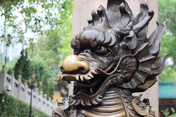 istock Lion Wong Tai Sin Temple 497467021