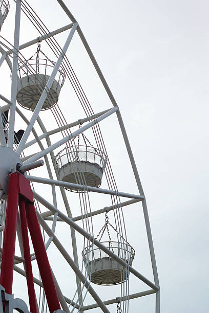 istock Ferris wheel against a blue sky 497467333