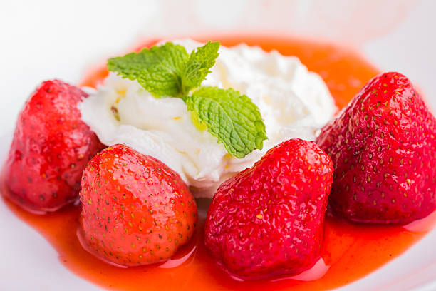 istock Strawberry and cream 497468861