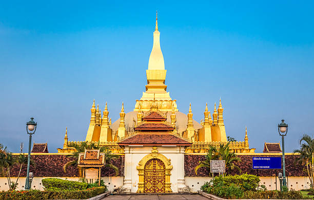 istock Pha That Luang – the “Golden Stupa” in Laos 497469837