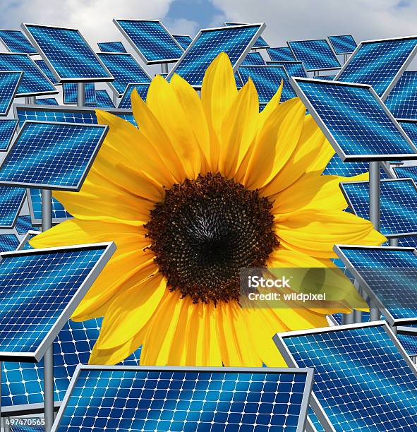 Solar Energy Stock Photo - Download Image Now - Electrical Grid, Electricity, Environmental Conservation