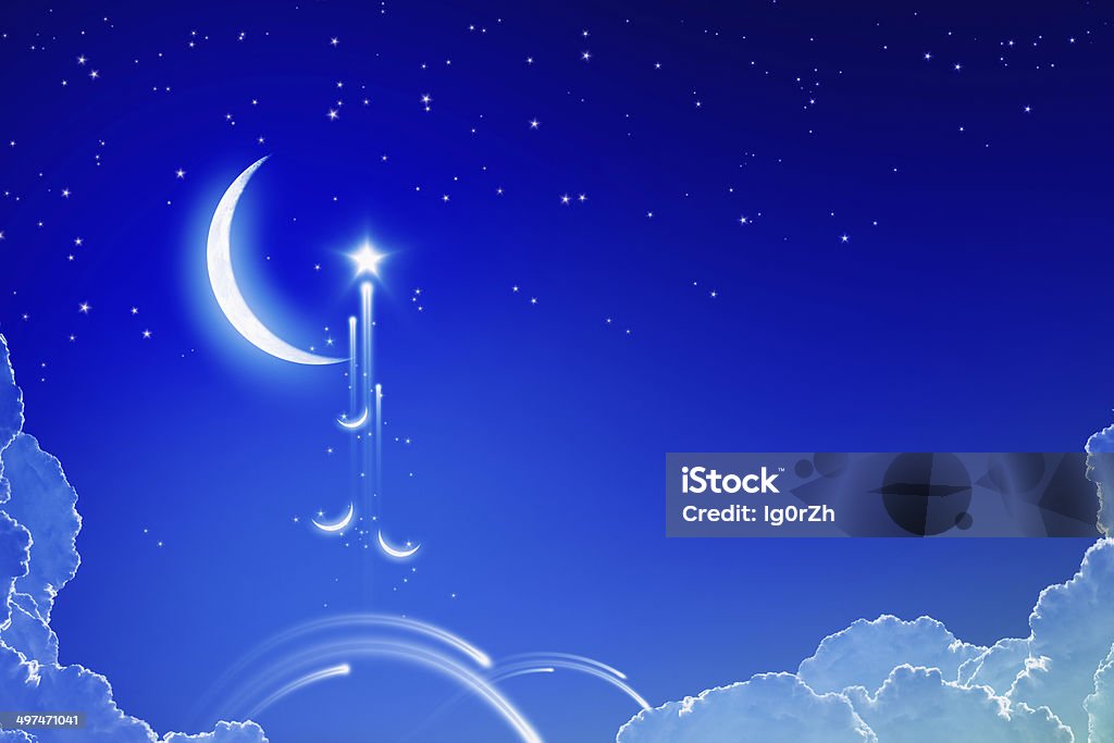 Eid Mubarak Hintergrund - Lizenzfrei Arabeske Stock-Foto