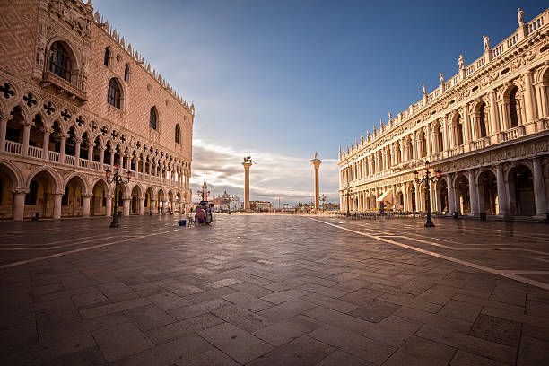 San Marco square in the morning. Venice. Italy.