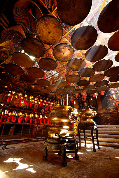 istock Incense Burner In Chinese Temple 497471733