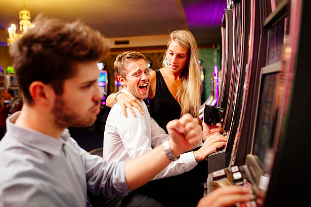 istock Winner and loser at casino 497478964