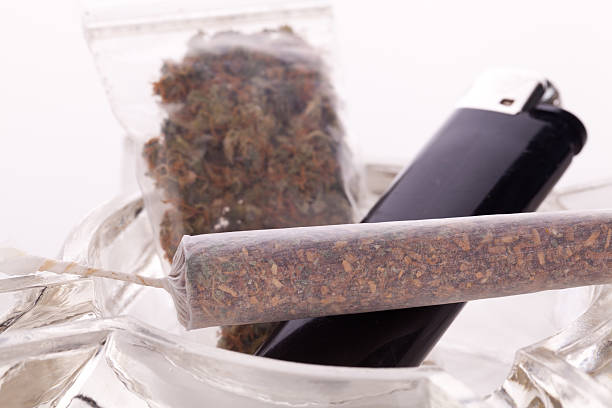 istock Close up of marijuana and smoking paraphernalia 497482654
