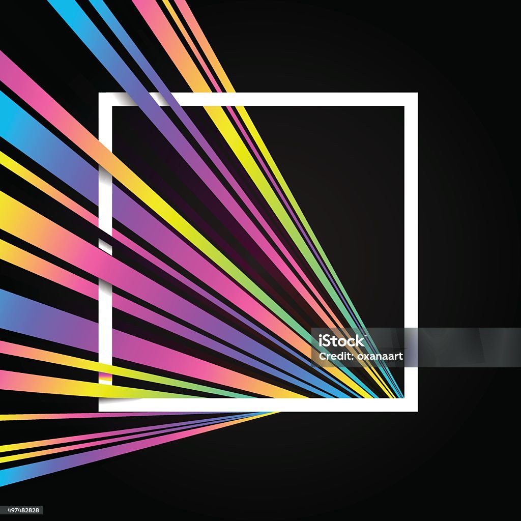 Picture Frame Abstract Vector Vector Abstract Background With Frame Stock Illustration - Download ...