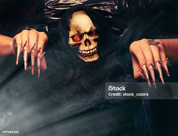 Scary Halloween Stock Photo - Download Image Now - 2015, Adult, Adults Only