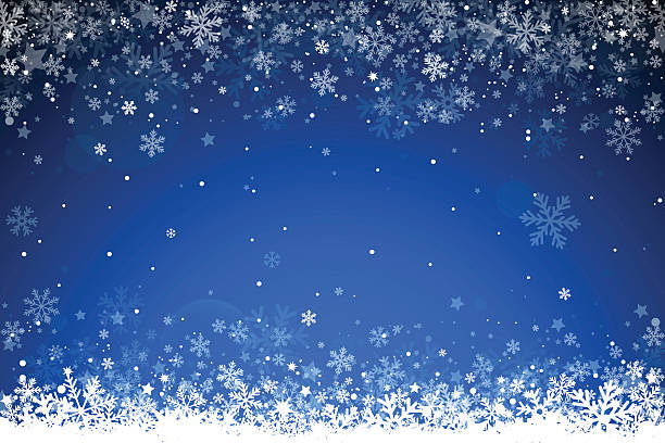 stockillustraties, clipart, cartoons en iconen met christmas background - sneeuwen