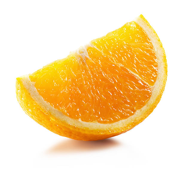 istock orange slice isolated on the white background 497489102