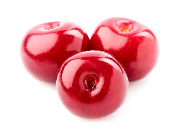 istock The isolated berries of cherry. 497489929
