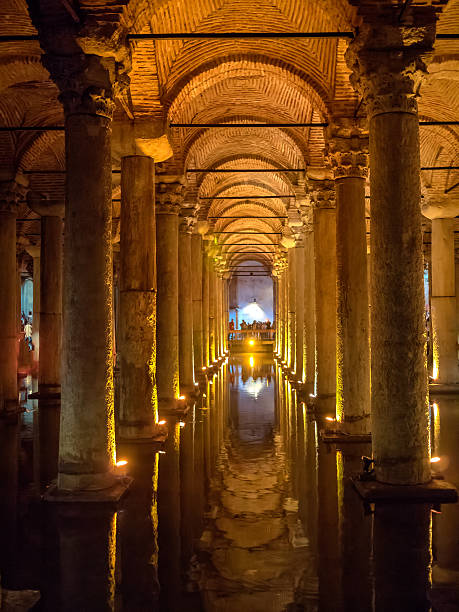 istock Underground Basilica Cistern, Istanbul, Turkey 497490661