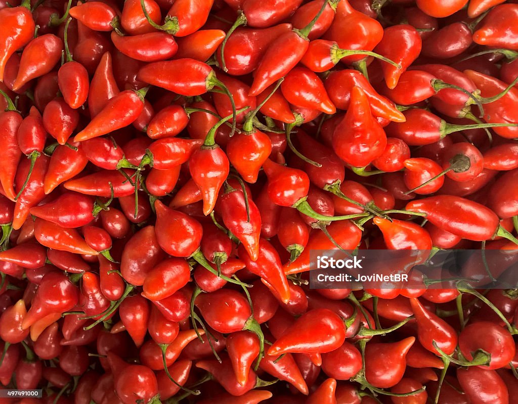 Red Peck Pepper Red Bean Pepper Chili Pepper Stock Photo