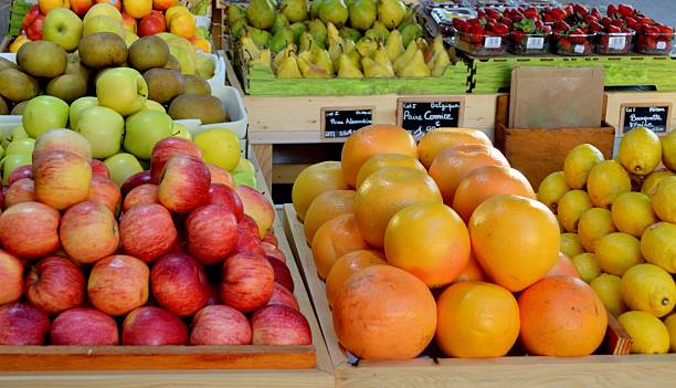 istock Fruit market in Provence, France 497492000