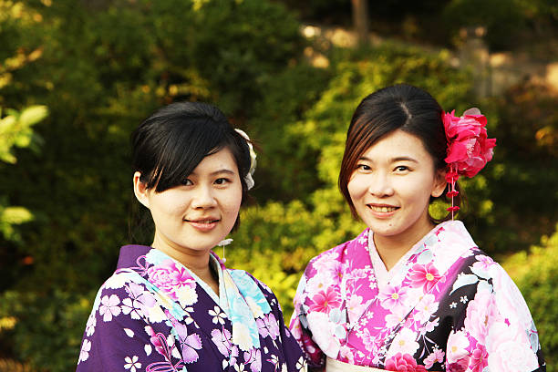 istock traditional japanese women 497492150